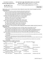 Đề thi thử THPT Quốc Gia 2019 môn Tiếng Anh trường THPT Ngô Quyền, TP Hải Phòng lần 1 mã đề 656.pdf - Học Toàn Tập