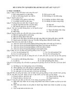 Đề cương thi kiểm tra giữa học kì 1 môn vật lí lớp 7, trường THCS Phước Nguyên, TP Bà Rịa, Tỉnh Bà Rịa Vũng Tàu 2020-2021 - Học Toàn Tập