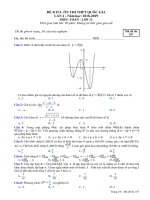 Đề thi thử THPT Quốc Gia 2019 môn Toán trường Đội Cấn Vĩnh Phúc lần 2 ma de 357 - Học Toàn Tập
