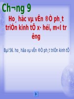 slide bài giảng hóa học 12 tiết 65 hóa học và vấn đề phát triển kinh tế 