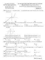 Đề thi thử THPT Quốc Gia 2019 môn Toán học trường THPT Ngô Quyền, TP Hải Phòng lần 1mã đề 313.pdf - Học Toàn Tập