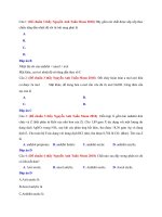 Lớp 11   andehit xeton axit cacbon   47 câu từ đề thi thử năm 2018 moon vn 