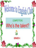 một số bài giảng điên tử môn tiếng anh