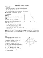 Chủ đề 6 - Hình chữ nhật