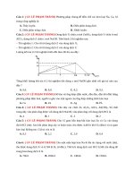 Lớp 12   kim loại kiềm   kim loại kiềm thổ   nhôm   88 câu từ đề thi thử năm 2018 giáo viên lê phạm thành 