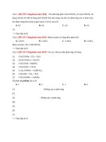 Lớp 12   este lipit   71 câu từ đề thi thử năm 2018 megabook vn 