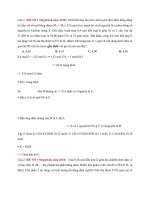 Lớp 11   andehit xeton axit cacbon   15 câu từ đề thi thử năm 2018 megabook vn 