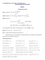 Đề thi thử THPT quốc gia