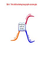 Toán 7: Bài 4- Tiết 53 Tính chất ba đường trung tuyến của tam giác