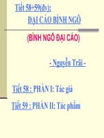 slide bài giảng ngữ văn 10 tiết 59 đại cáo bình nghô 