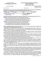 Đề thi thử THPT Quốc Gia 2019 Tiếng Anh sở GD&ĐT Bắc Ninh mã đề 319 - Học Toàn Tập