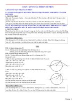 Bài toán cực trị của modun số phức