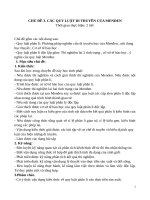 Giáo án chủ đề Sinh học 12, Chủ đề các quy luật di truyền của Menden