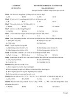 Đề thi THPT QG năm 2020   môn hóa học   lovebook   đề số 26 