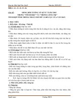 Giáo án PTNL  Ngữ văn 8 mới