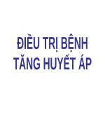 ĐIỀU TRỊ BỆNH TĂNG HUYẾT áp (nội) 