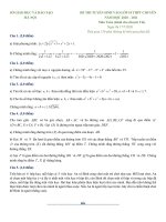 Đề thi vào lớp 10 môn Toán dành cho thí sinh thi vào chuyên Tin Sở Giáo dục đào tạo Hà Nội năm 2020