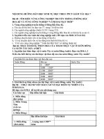 HƯỚNG DẪN HỌC SINH  ÔN TẬP THEO NỘI DUNG  PPCT GIẢM TẢI ĐỊA LÝ LỚP 7