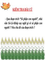 slide bài giảng ngữ văn 11 tiết 82 ông già và biển cả 