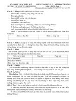 Đề thi học kì 2 môn GDCD lớp 8, trường THCS Nguyễn Chi Phương, Sở GD&ĐT Thừa Thiên Huế 2018-2019 - Học Toàn Tập