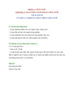 Nội dung học tập môn Công nghệ khối 7 tuần 22, 23 năm học 2020 - 2021