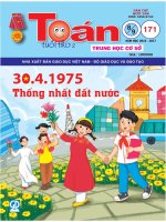 Tạp chí Toán học tuổi thơ 2 kỳ số 171