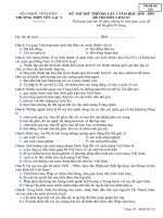 Đề thi thử THPT Lịch sử 2019 Trường Yên Lạc 2, Vĩnh Phúc lần 1 mã đề 743 - Học Toàn Tập