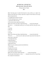 Đề kiểm tra 1 tiết HK2 môn GDCD lớp 10 - Đề 1 (có đáp án)