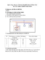 ÔN TẬP CÔNG NGHỆ 9