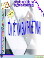 slide bài giảng ngữ văn 10 tiết 78 tóm tắt văn bản thuyết minh 