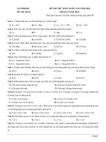 Đề thi THPT QG năm 2020   môn hóa học   lovebook   đề số 28 