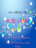 slide bài giảng ngữ văn 11 tiết 116 ôn tập văn học 