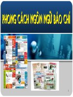 slide bài giảng ngữ văn 11 tiết 48 phong cách ngôn ngữ báo chí tiếp theo 