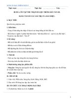 Giáo án dạy thêm lớp 7 học kì 2