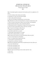 Đề kiểm tra 1 tiết HK2 môn GDCD lớp 10 - Đề 2 (có đáp án)