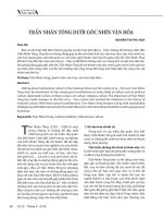 Trần Nhân Tông dưới góc nhìn văn hóa