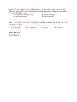 Lớp 12   đại cương kim loại   2 câu từ đề thi thử năm 2018 giáo viên nguyễn ngọc anh 