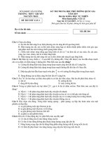 Đề thi thử THPT Quốc Gia Vật lí 2019 trường Nguyễn Trãi, Hải Dương lần 1 mã đề 504 - Học Toàn Tập