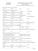 Đề thi THPT QG năm 2020   môn hóa học   lovebook   đề số 2 
