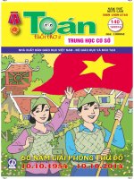 Tạp chí toán tuổi thơ 2 kỳ số 140