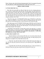 Skkn dạy học theo chủ đề tích hợp trong giảng dạy tiết 1 bài 16 công nghệ chế tạo phôi môn công nghệ lớp 11 nhằm tăng khả năng tự học, tự thực hành của học sinh 