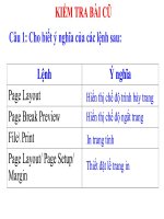 TỰ HỌC TIN HỌC 7- BÀI 8: SẮP XẾP VÀ LỌC DỮ LIỆU