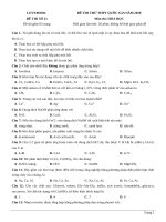 Đề thi THPT QG năm 2020   môn hóa học   lovebook   đề số 21 