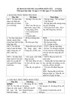 GIA ĐÌNH 3T TUẦN 1 2020-2021