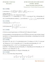 Đề thi vào lớp 10 chuyên Toán Sở Giáo dục và Đào tạo Bắc Giang năm 2020