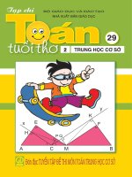 Tạp chí toán tuổi thơ 2 kỳ số 29