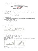 HƯỚNG DẪN TỰ HỌC LỚP 7 TUẦN 32 (06.4-11.4)