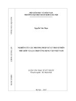 Nghiên cứu các phương pháp xử lý tro xỉ trên thế giới và lựa chọn ứng dụng vào Việt Nam
