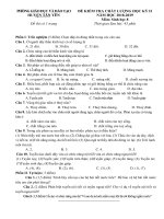 Đề SInh 8 kỳ 2 năm học 18-19