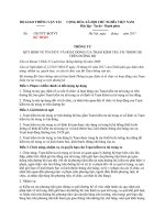 Dự thảo thông tư về tổ chức và hoạt động của trạm kiểm tra tải trọng xe